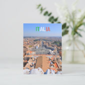 イタリア，ローマ，バチカンの聖ペテロ広場 ポストカード (スタンド正面)