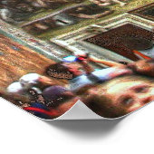 イタリア，ローマ，バチカン市，システィーナ礼拝堂 ポスター (角)