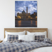 イタリア，ローマ，バチカン市，セントピーター大聖堂 キャンバスプリント (インサイチュ (寝室))