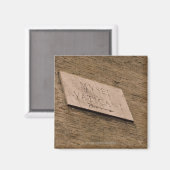 イタリア，ローマ，バチカン美術館 マグネット (正面/裏面)