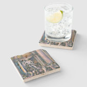 イタリア，ローマ，フォンタナディトレヴィ ストーンコースター (横)