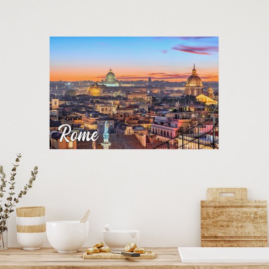 イタリア，ローマ ポスター (キッチン)