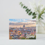 イタリア，ローマ ポストカード (スタンド正面)