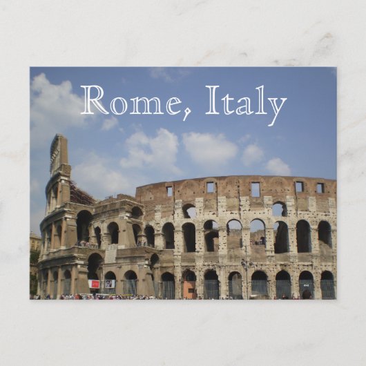 イタリア，ローマ ポストカード (正面)
