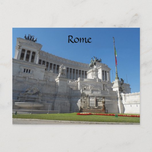 イタリア，ローマ ポストカード (正面)