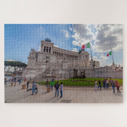 イタリア，ローマ，ヴィットリアーノの景勝地 ジグソーパズル (横)