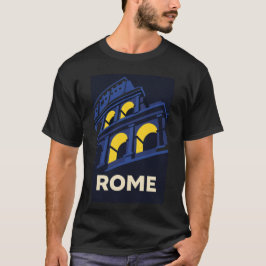 イタリア ローマ ヴィンテージ トラベル Tシャツ レトロシティ
