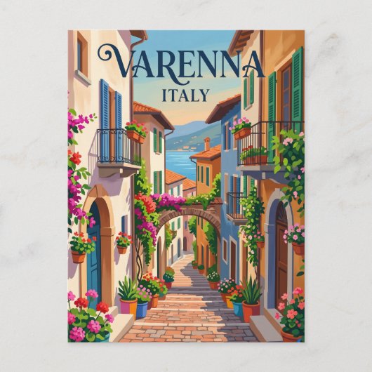 イタリア ヴァレンナ ポストカード (正面)