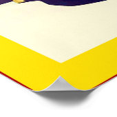 イタリア~ヴィンテージ旅行 ポスター (角)