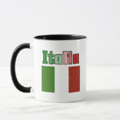 イタリア ヴィンテージ フラグ コーヒーマグ マグカップ (左)