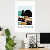 イタリア・ヴィンテージ・ポスター、Cinque Terre、Monterosso ポスター (ホームオフィス)