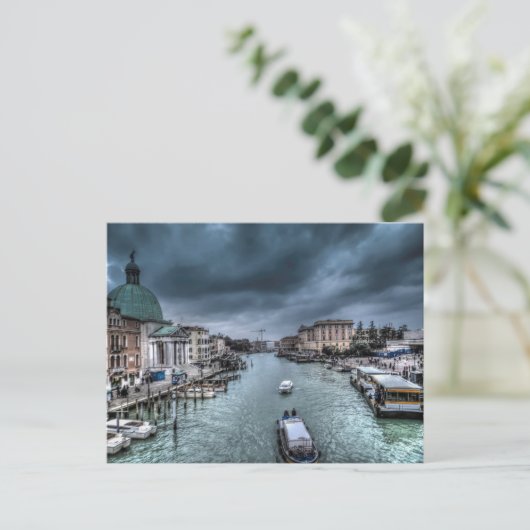 イタリア，ヴェネツィアからのはがき ポストカード (スタンド正面)