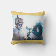 イタリア，ヴェネツィアのカーニバルマスクのカップル