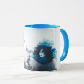 イタリア,ヴェネツィアのカーニバルマスクのカップル マグカップ (正面右)