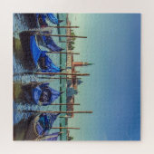 イタリア,ヴェネツィアのゴンドラ ジグソーパズル (横)