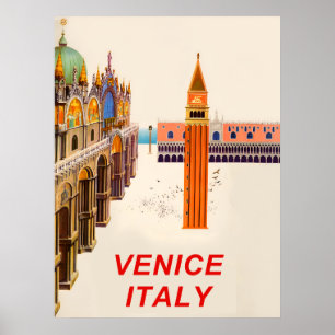 イタリア，ヴェネツィアのポスター ポスター