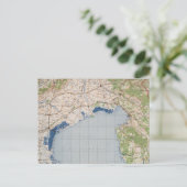 イタリア,ヴェネツィアの地図 ポストカード (スタンド正面)