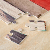 イタリア,ヴェネツィアの孤独な路地 ジグソーパズル (側面)