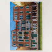 イタリア，ヴェネツィアの宮殿の美しいファサード ジグソーパズル (縦)