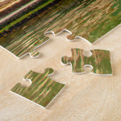 イタリア，ヴェネツィアの宮殿の美しいファサード ジグソーパズル (側面)