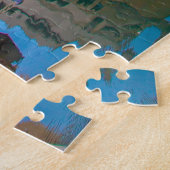 イタリア ヴェネツィアの宮殿の美しい景観 ジグソーパズル (側面)