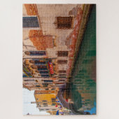 イタリア ヴェネツィアの宮殿の美しい景観 ジグソーパズル (縦)