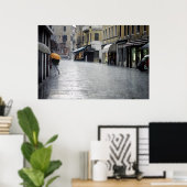 イタリア，ヴェネツィアの暴風雨 ポスター (ホームオフィス)
