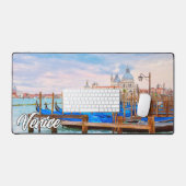 イタリア，ヴェネツィアの美しい都市 デスクマット (キーボード&マウス)