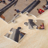 イタリア，ヴェネツィアの群衆とサンマルコ広場のビュー ジグソーパズル (側面)