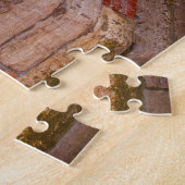 イタリア,ヴェネツィアの運河の美しい景色 ジグソーパズル (側面)