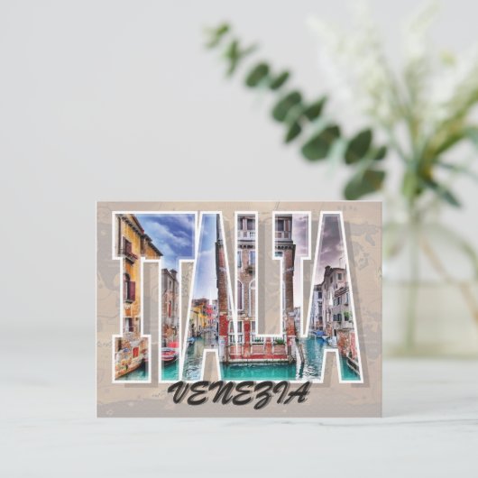 イタリア・ヴェネツィアはがき ポストカード (スタンド正面)