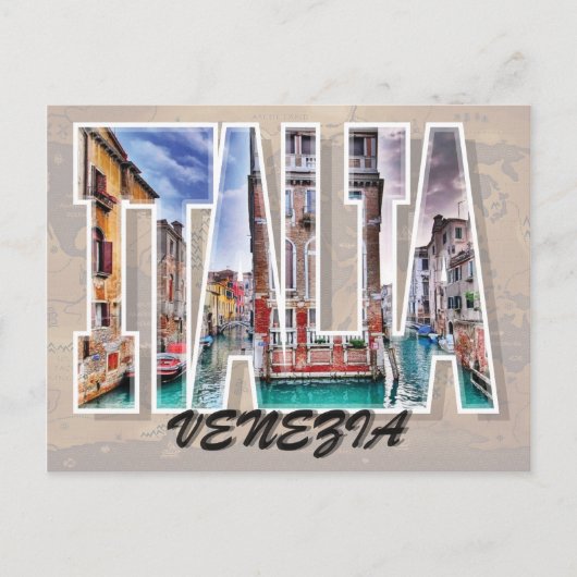 イタリア・ヴェネツィアはがき ポストカード (正面)