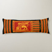 イタリア,ヴェネツィア国旗 ボディピロー (裏面)