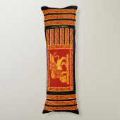 イタリア，ヴェネツィア国旗 ボディピロー (正面縦)