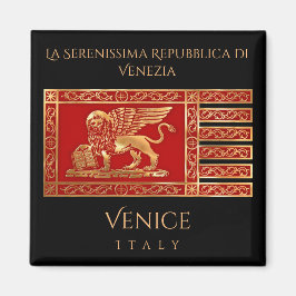 イタリア，ヴェネツィア国旗 マグネット