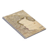 イタリア·ヴェネツィア地域地図 ノートブック (右側)