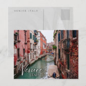 イタリア・ヴェネツィア旅行 ポストカード (正面/裏面)