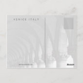 イタリア・ヴェネツィア旅行 ポストカード (裏面)