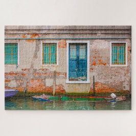 イタリア，ヴェネツィア運河と難破船 ジグソーパズル