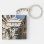 イタリア，ヴェネツィア，ため息の橋 キーホルダー (裏面)