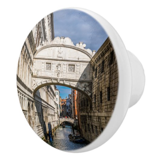 イタリア，ヴェネツィア，ため息の橋 セラミックノブ (右)
