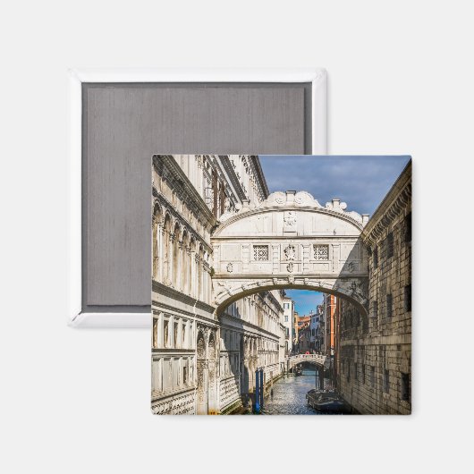 イタリア,ヴェネツィア,ため息の橋 マグネット (正面/裏面)