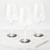 イタリア，ヴェネツィア，ため息の橋 ワイングラスタグ (セット)