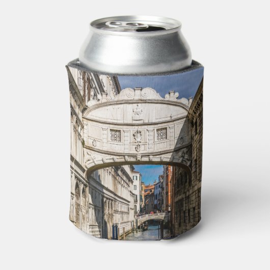 イタリア，ヴェネツィア，ため息の橋 缶クーラー (缶裏面)