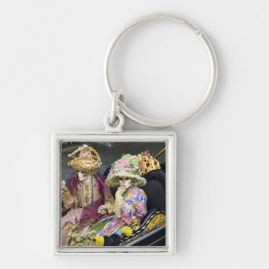 イタリア、ヴェネツィア。〜のためのコスチューム キーホルダー (正面)