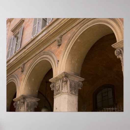 イタリア，ヴェネツィア，アーチ ポスター (正面)