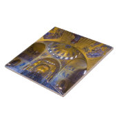 イタリア、ヴェネツィア。インテリアはセントマークス大聖堂。 タイル (側面)