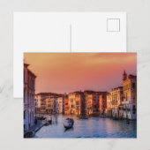 イタリア ヴェネツィア インビテーションポストカード (正面/裏面)