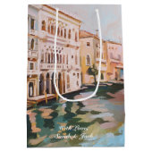 イタリア，ヴェネツィア |カドーロパレス ミディアムペーパーバッグ (裏面)