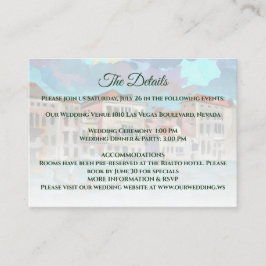 イタリア，ヴェネツィア，グランドカナルの絵画 エンクロージャーカード